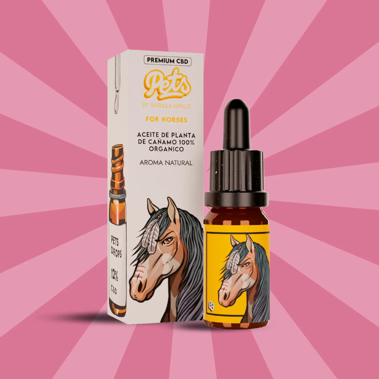 CBD-Öl für Pferde 12% - 10ml