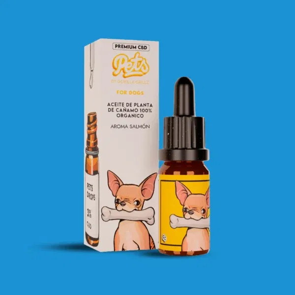 Óleo CBD PETS 3% para cães sabor salmão - 10ml - Image 2