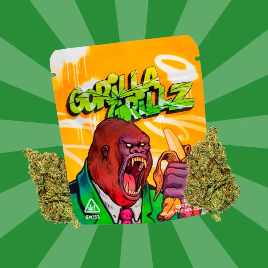 GORILLA GRILLZ BLÜTEN
